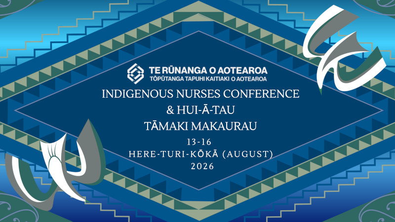 Indigenous Nurses Aotearoa Conference and Hui-ā-Tau 2026 banner